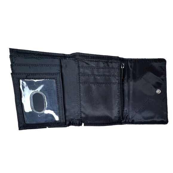 Vera Bradley Rosewood Floral Print Euro Tri-fold Wallet Quilted Bohemian‎ 70s - Picture 3 of 7